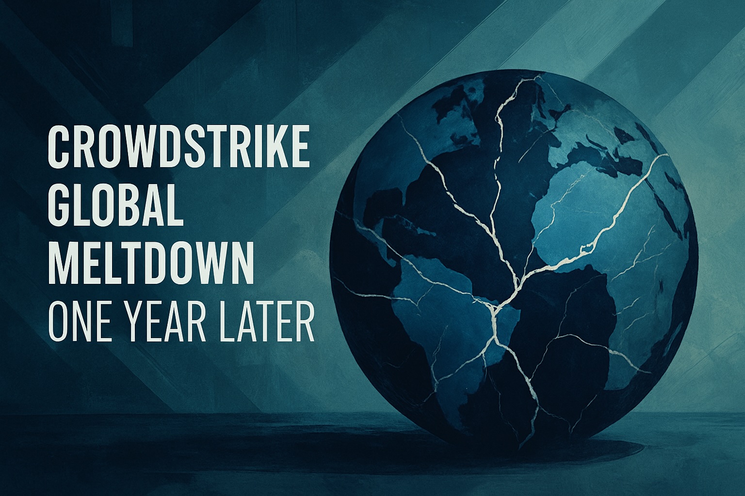 Infografica: il collasso globale di CrowdStrike un anno dopo