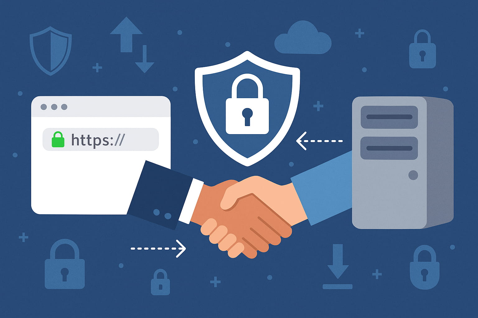 Infografica: TLS handshake spiegato